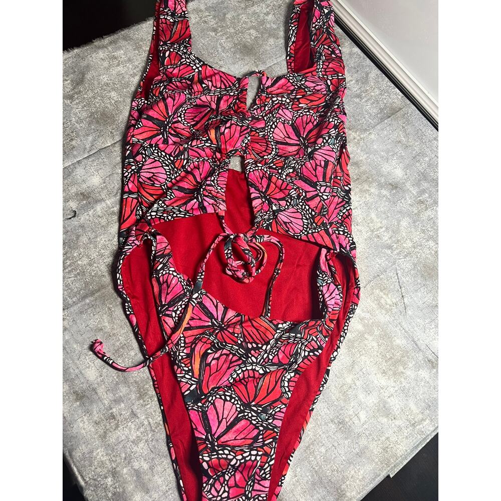 Toluca Swim by Vitality  One Piece Nicola Midi Swimsuit  | Size XS